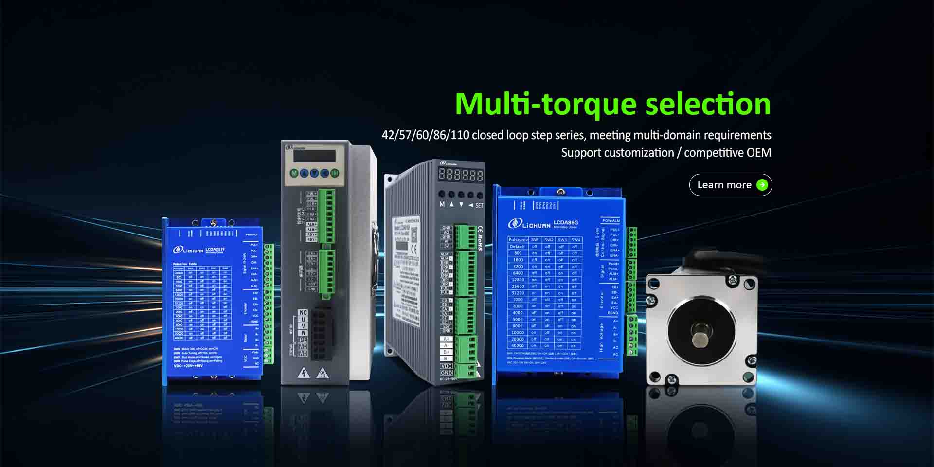 చైనా క్లోజ్డ్ లూప్ లూప్ స్టెప్పర్ మోటార్ డ్రైవర్ ఫ్యాక్టరీని ప్రారంభించింది